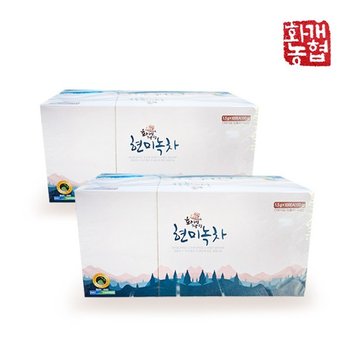 화개농협 화개장터 현미녹차 100티백(150g)x2박스