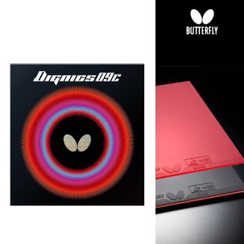 e버터플라이 탁구러버(디그닉스 09C) 하이텐션 회전력