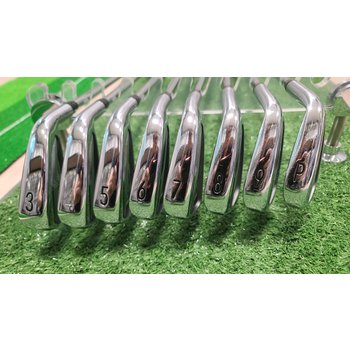 [중고] 타이틀리스트 T100 3-P (8)아이언세트 트루템퍼 화이트 AMT S200