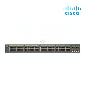 Cisco WS-C2960G 48P 시스코 L2 L3 중고스위치