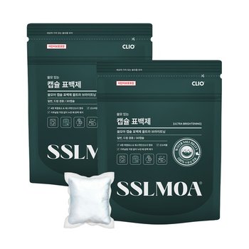쓸모아 강력 표백 클린 산소버블 캡슐 세탁 표백제 30개입x2세트
