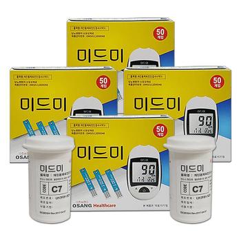 인포피아 미드미 혈당시험지 200매 측정지 검사지 스트립 D (S33619103)