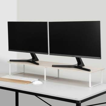 듀얼 모니터 받침대 25Y 베이지 7NC