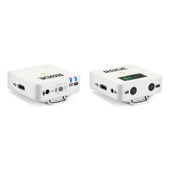 RODE 로데 Wireless GO 카메라용 무선 마이크 흰색
