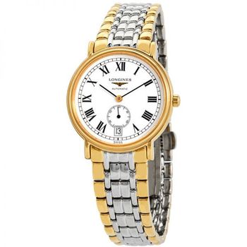 [해외] Longines 롱진스 프레즌스 오토매틱 화이트 다이얼 남성 시계 8001186
