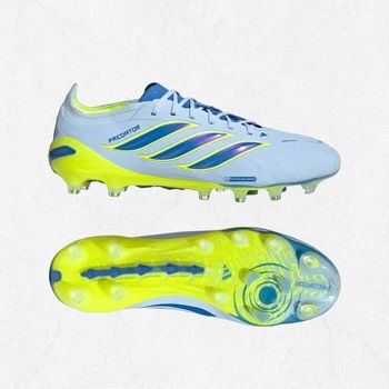 아디다스 프레데터 엘리트 AG Football - Crystal Sky Ray Blue Team Solar Yellow 2 JS0421 257