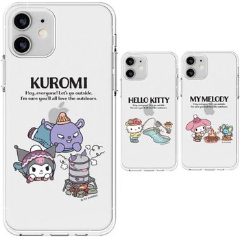 고품질 갤럭시퀀텀2 산리오 듀오캠핑 케이스 투명 슬림 젤리 A826 (WFK601D)