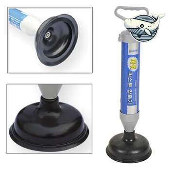 효과적인 화장실 뚫어내기 파워형 피스톤 압축기 뚫어펑 뚜러뻥 뚫어뻥 관통기 변기청소