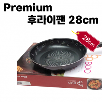 [Premium OOL541K9 후라이팬 28cm] 인덕션 하트 프라이팬 생선 고기 구이 볶음 다이아몬트 5중