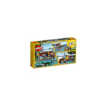 [해외] 레고(LEGO) 크리에이터 리버사이드 하우스보트 31093 교육용 장난감 블록 남녀공용