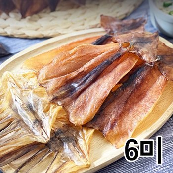 동해안 해풍건조 육징어 6미/마른오징어