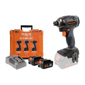 bns 아임삭 BL모터 BL18M706 충전임팩드라이버 18V 6.0AH 현장/전동/공구/컴팩트/조립