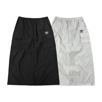 엄브로 팝러쉬 우먼스 롱 카고 스커트 UQ122CSK31