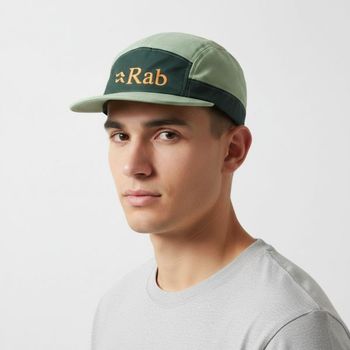 RAB 26SS 모멘텀 5 패널 캡 (Fig Green/Sage) (QAB-59-FGS) (Momentum5 Panel Cap) 270641