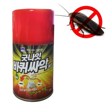 에프 OY96AR58 에어졸 바퀴싸악 205ml 독일DBK기술 해충 킬러