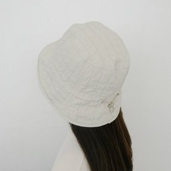 여성 사각 퀼트 뒷끈 가을 등원 벙거지 모자