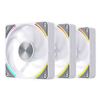 Segotep EX120 ARGB PWM FULL LCP 시스템쿨러 화이트 (3PACK)