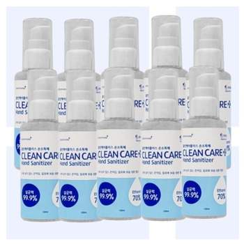 휴대용 207LSZ19 100ml 10개 소독겔 손소독제 클린케어플러스