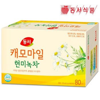 동서 캐모마일현미녹차 80T