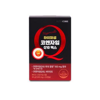 뉴트리코어 하이퍼셀 코엔자임Q10 맥스 1000mg x 30캡슐 X 1박스 I (S45525731)