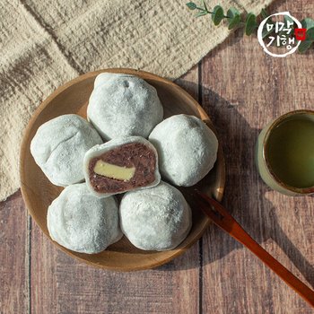 [청춘떡방] 공주 앙버터 찹살떡 20개입 (80g*20EA)