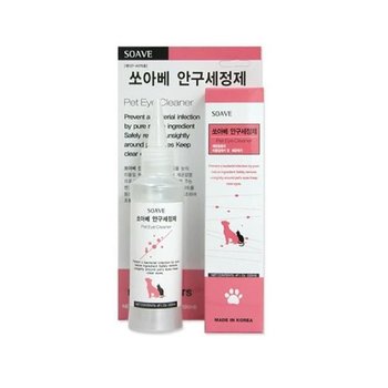 쏘아베 안구 세정제 120ml 반려동물영양제 강아지눈영양제 심장사상충약 상아지항산화제