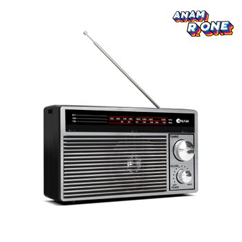 아남 R ONE 레트로 라디오 블루투스 스피커