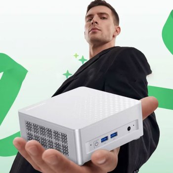 [해외] MINISFORUM M1 Lite-125U 미니 PC 인텔 코어 Ultra 5 125U VESA 마운트 지원 초소형 데스크탑