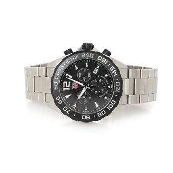 [중고명품] 태그호이어 포뮬러1 크로노그래프 시계 스틸워치 CAZ1010