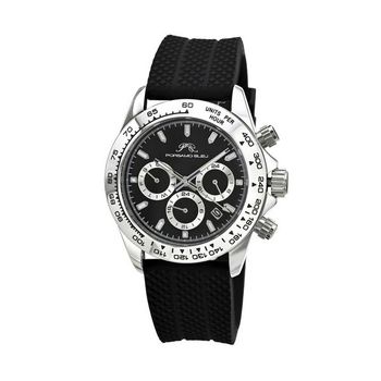 [해외] Porsamo Bleu 포르사모 블루 프레스턴 스포츠 크로노그래프 쿼츠 블랙 다이얼 남성용 시계 76130