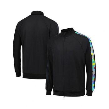 [해외] 아디다스 맨즈 블랙 Peter Saville x 맨체스터 United Full-Zip 트랙 자켓 - 17508715 567199