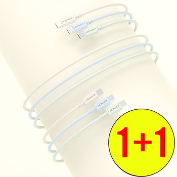 1+1 고속 PD 30W CtoC 데이터 충전 컬러 색상 휴대폰 핸드폰 갤럭시 테블릿 롱 케이블 1.2m