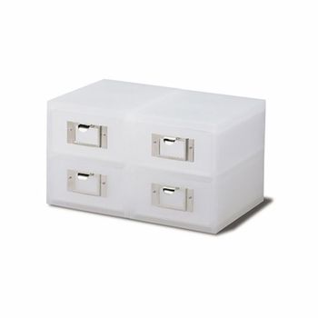 시스맥스 소형아이박스 4단 SM 280208/290x183x165 (1개)