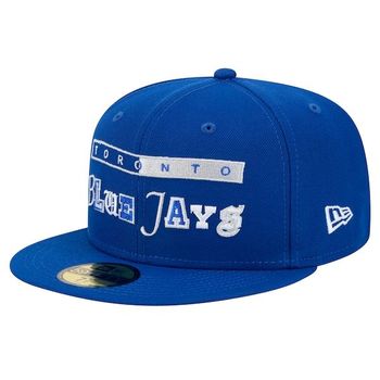 [해외] 뉴에라 토론토 블루제이스 Ransom 59FIFTY 피티드 햇 모자 - 로얄 10637899
