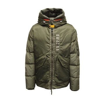 파라점퍼스 와펜패치 덕다운 더블후드 패딩 점퍼 152108264