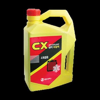 GS칼텍스 부동액 KIXX CX AF(3.0L(적색) (4)통