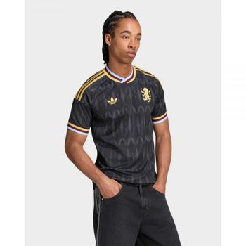 [해외] Adidas 아디다스 퍼포먼스 애스턴 빌라 26/27 원정 축구 유니폼 남성용 - 검정 8075236