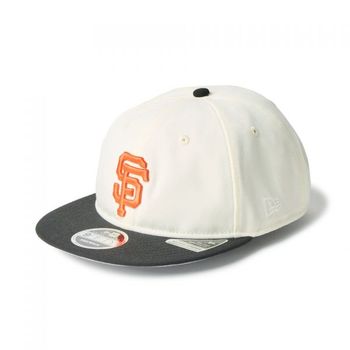[해외] 뉴에라 맨즈 우먼 모자 RC 9FIFTY 플랫 바이저 파워드 바이 고로 민나노 샌프란시스코 자이언츠