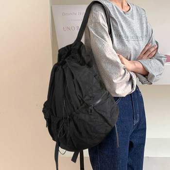 여자 WFX139G4 직장인 캐주얼 백팩 여름 휴가 코디 가방