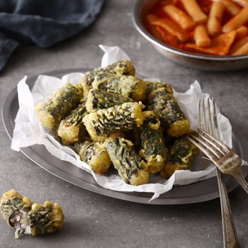 [푸딩팩토리] 신포 리얼 통통 김말이 1kg 튀김 분식집 김말이튀김 간식 당면말이