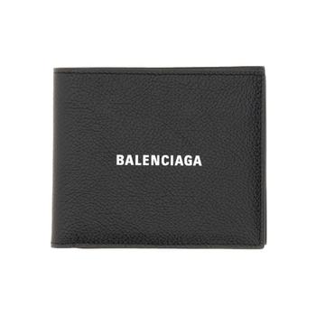 [해외] 26FW 발렌시아가 캐쉬 스퀘어 반지갑 594549 1IZI31090 BLACK