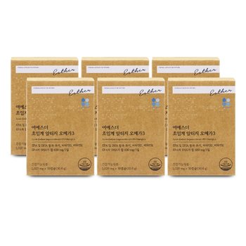 여에스더 초임계 알티지 오메가3 1020mg x 30캡슐 X 6박스 I