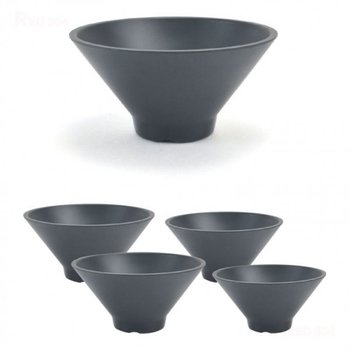 블랙 HAWN7549 멜라민 일식 라멘 우동 쌀국수 돈부리 덮밥 그릇 면기 면그릇 15.2cm 18cm 20cm 2