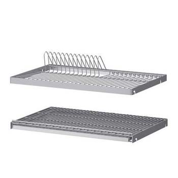 스텐식기건조대 이케아 메토드 UTRUSTA 벽 인테리어