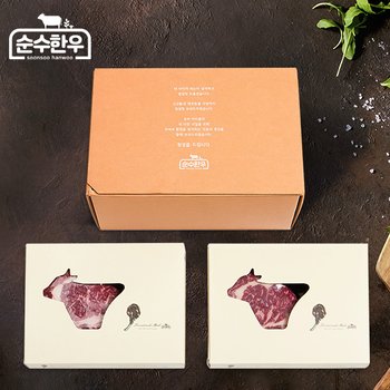 [바로배송][순수한우] 1등급 국내산 냉장 토마호크 선물세트(토마호크 500g x2팩/총 1kg)