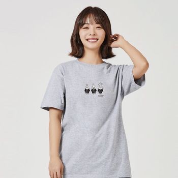 키밍 고양이 커피 위스키 티 그래픽 반팔티