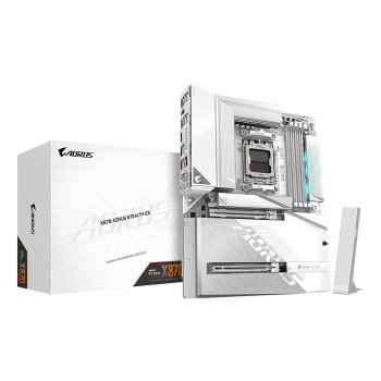 [해외] 기가바이트 X870 AORUS STEALTH ICE ATX 마더보드 화이트 X870 A STEALTH ICE MB678