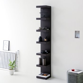마켓비 KOLONN 벽선반 30x190 블랙브라운 당일발송