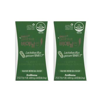 유산균 비에날씬 400mg x 60캡슐_2개-SDL- (S27718655)