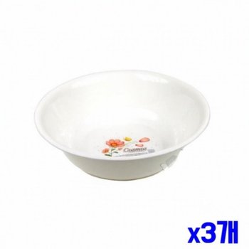 화이트 SWZI9920 욕실 세수대야 대 x3개 화장실대야 세숫대야